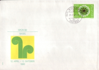 CH FDC 1170 - 1980 00 010 ●